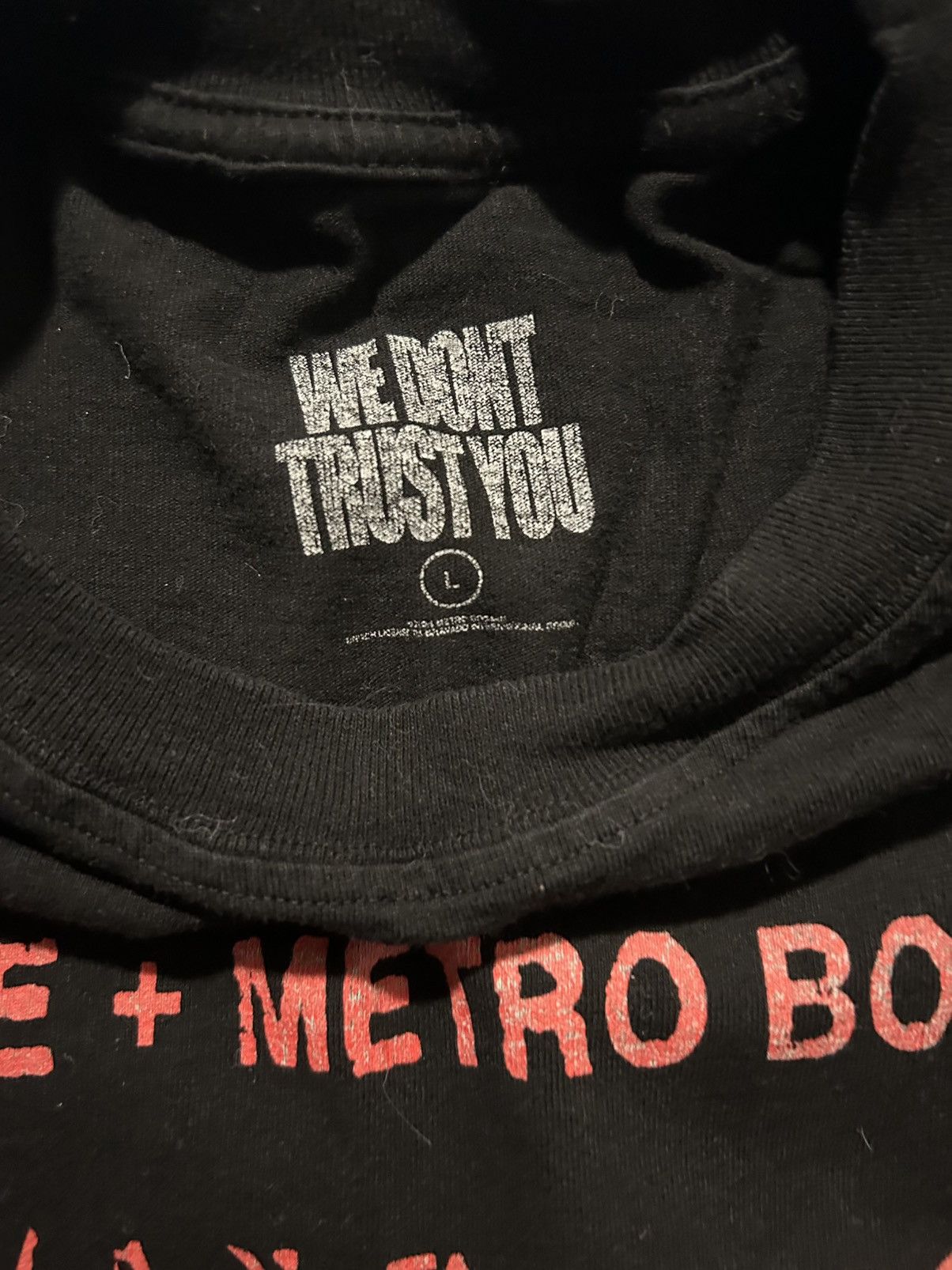 Future × Japanese Brand × Metro Boomin Future & Metro Boomin Tour Shirt L Size US L / EU 52-54 / 3 - 3 Thumbnail