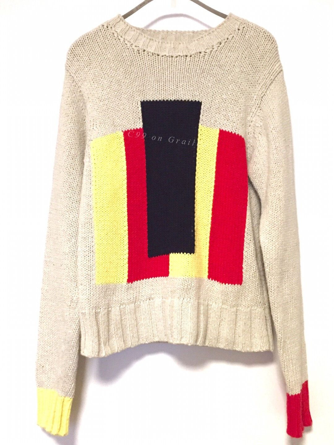 Diesel Diesel Hand-Knit Recycled Cotton Sweater Italy Size XS / US 0-2 / IT 36-38 - 1 Thumbnail