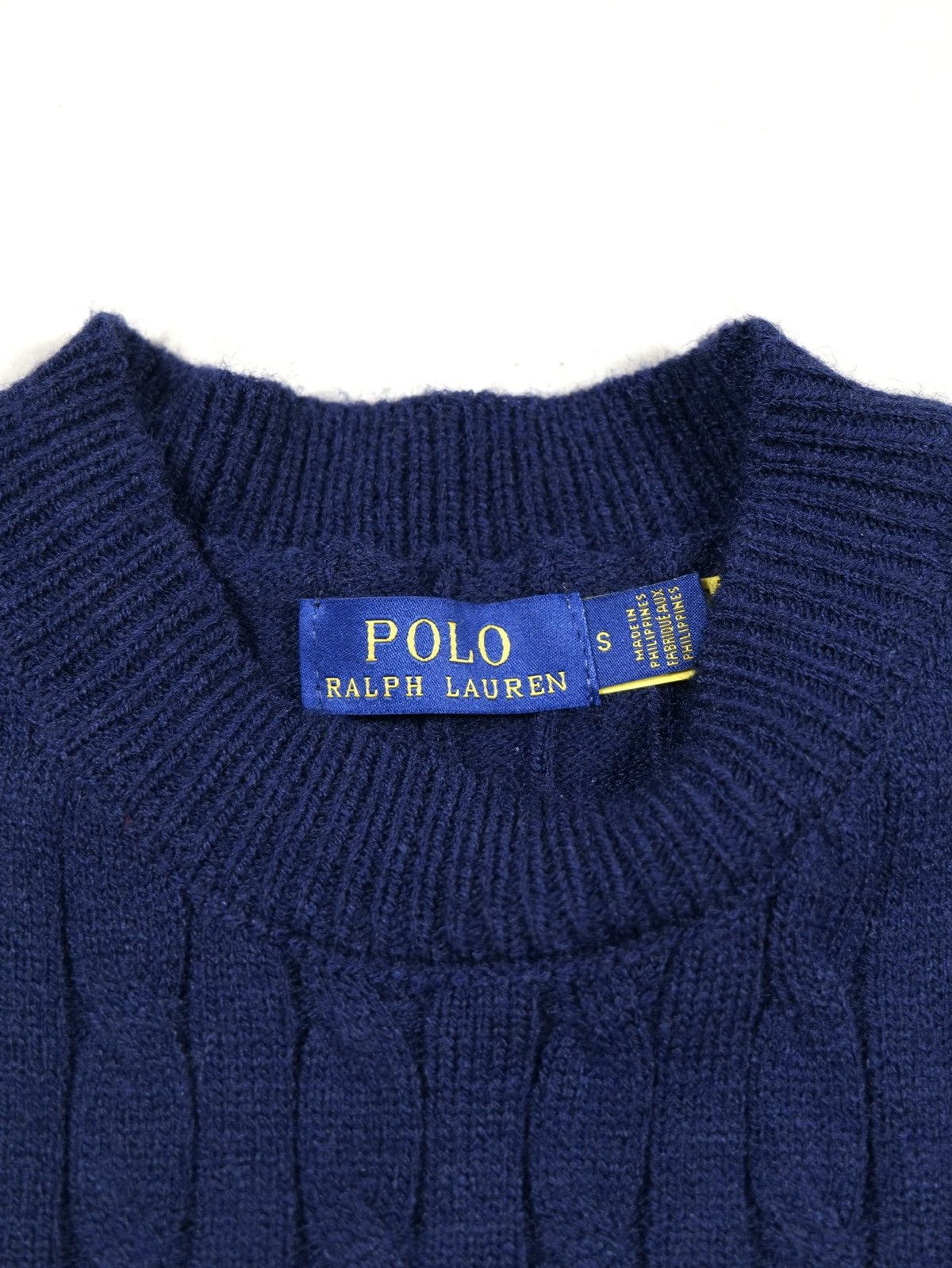 Polo Ralph Lauren Ralph Lauren Cable Knit Sweater navy blue Size US M / EU 48-50 / 2 - 7 Thumbnail
