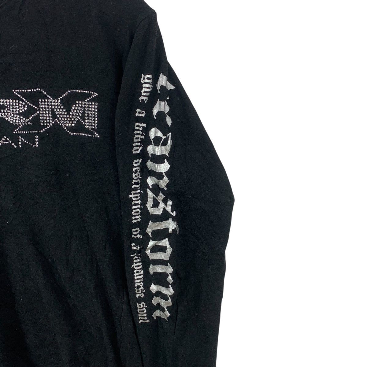 Other XFRM JAPAN NEIGHBORHOOD Gang Bang Rhinestone Tee Shirt Top Size S / US 4 / IT 40 - 8 Thumbnail