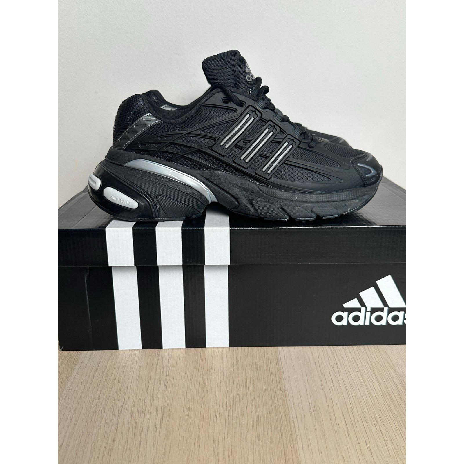 Adidas Adidas Adistar XLG 2.0 Black Sneaker - Size 8.5W - New Size US 8.5 / IT 38.5 - 1 Thumbnail