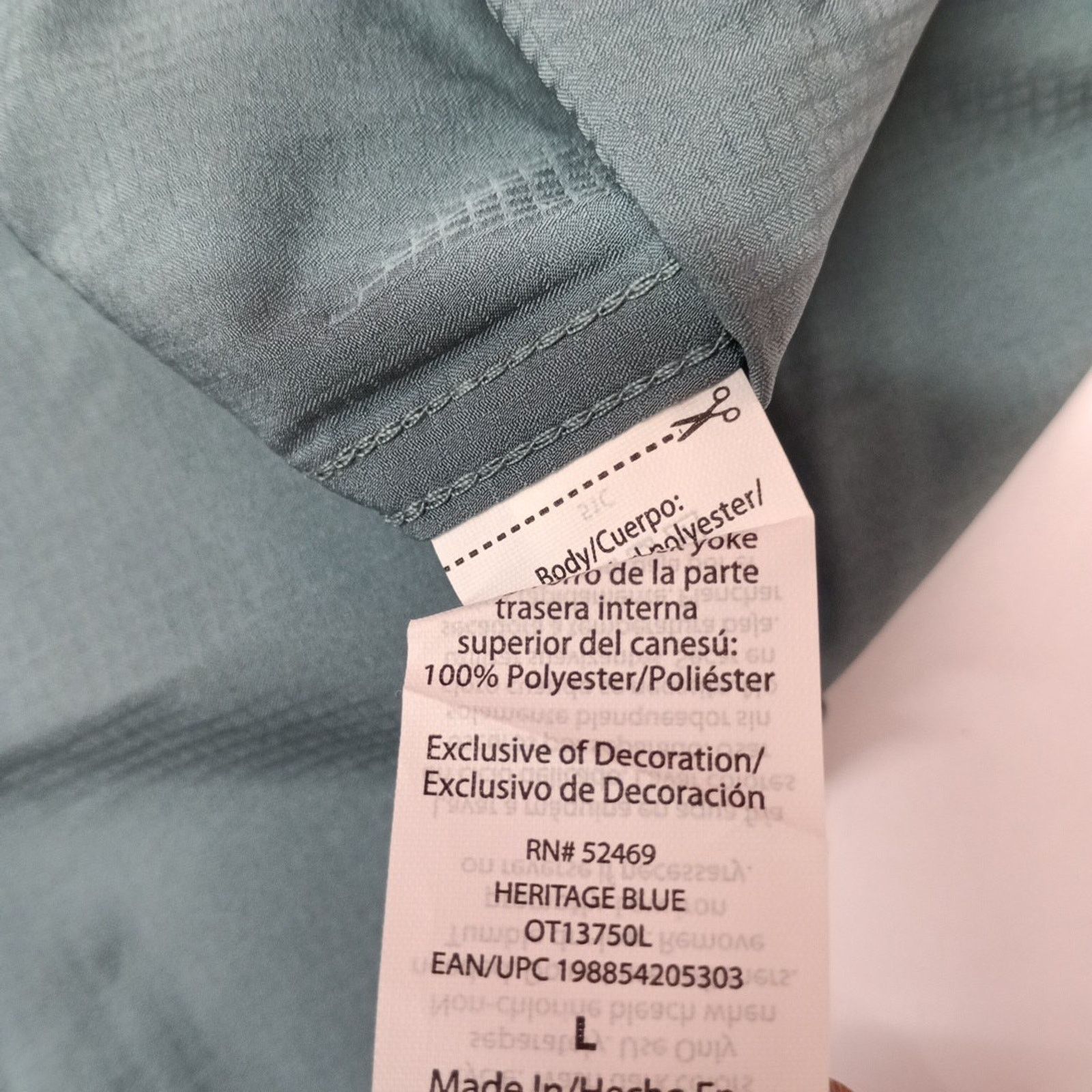 Other Ozark Trail Shirt Men's L Heritage Blue Roll Tab Sleeves Size US L / EU 52-54 / 3 - 7 Thumbnail