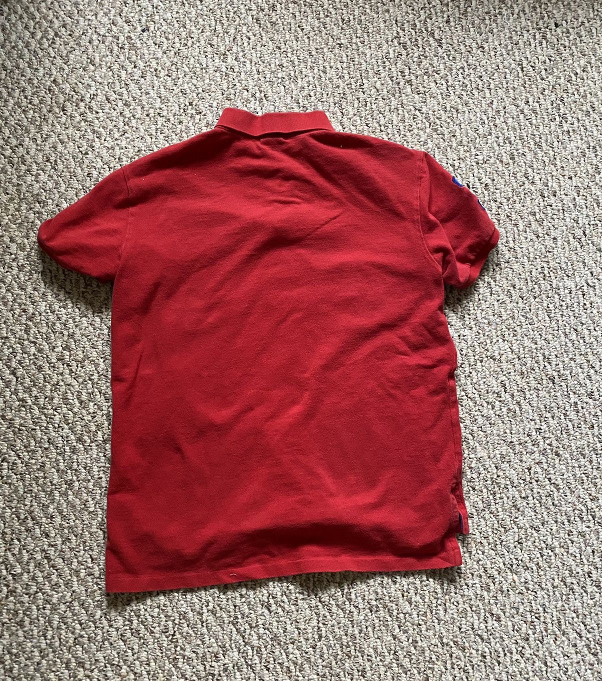 Polo Ralph Lauren Polo Ralph Lauren Men’s Short Sleeve Red Knit Polo USA Large Size US L / EU 52-54 / 3 - 2 Thumbnail