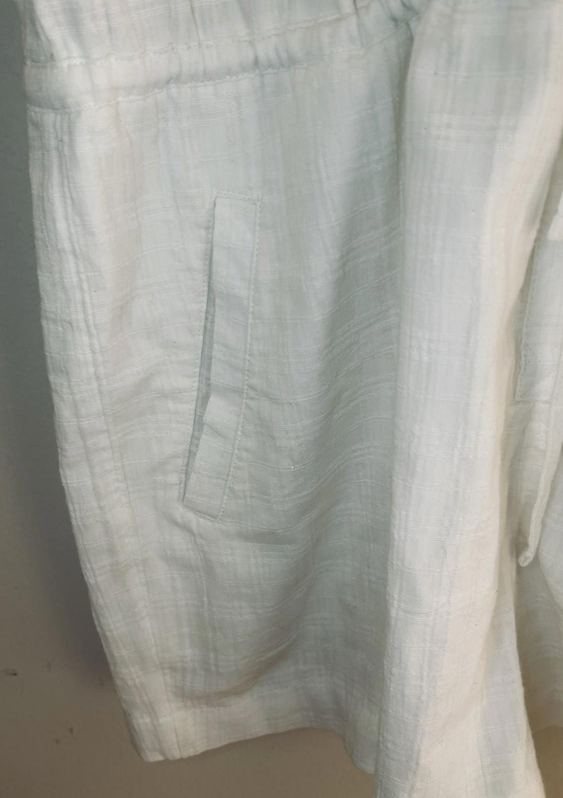 Abercrombie & Fitch Abercrombie & Fitch Romper Size L Summer Boho 100% Cotton Size 36" / US 14 / IT 50 - 5 Thumbnail
