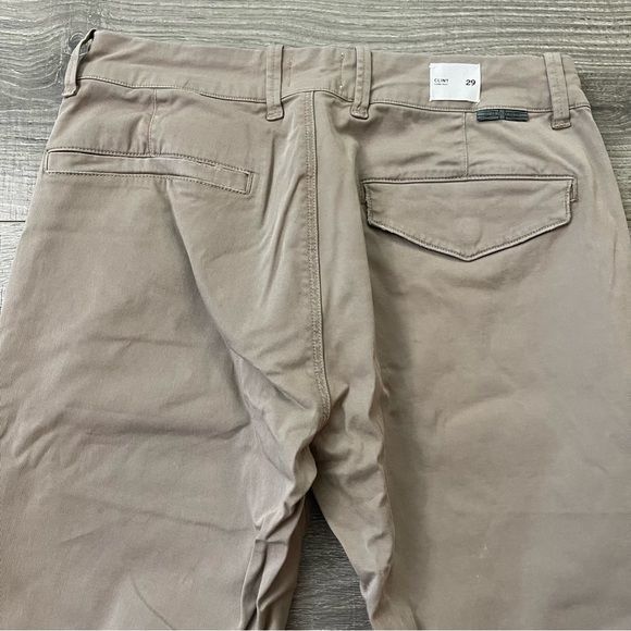 Hudson NWT Hudson Men Clint Chino Taupe Cropped Pants Bottoms Size Size US 29 - 6 Thumbnail