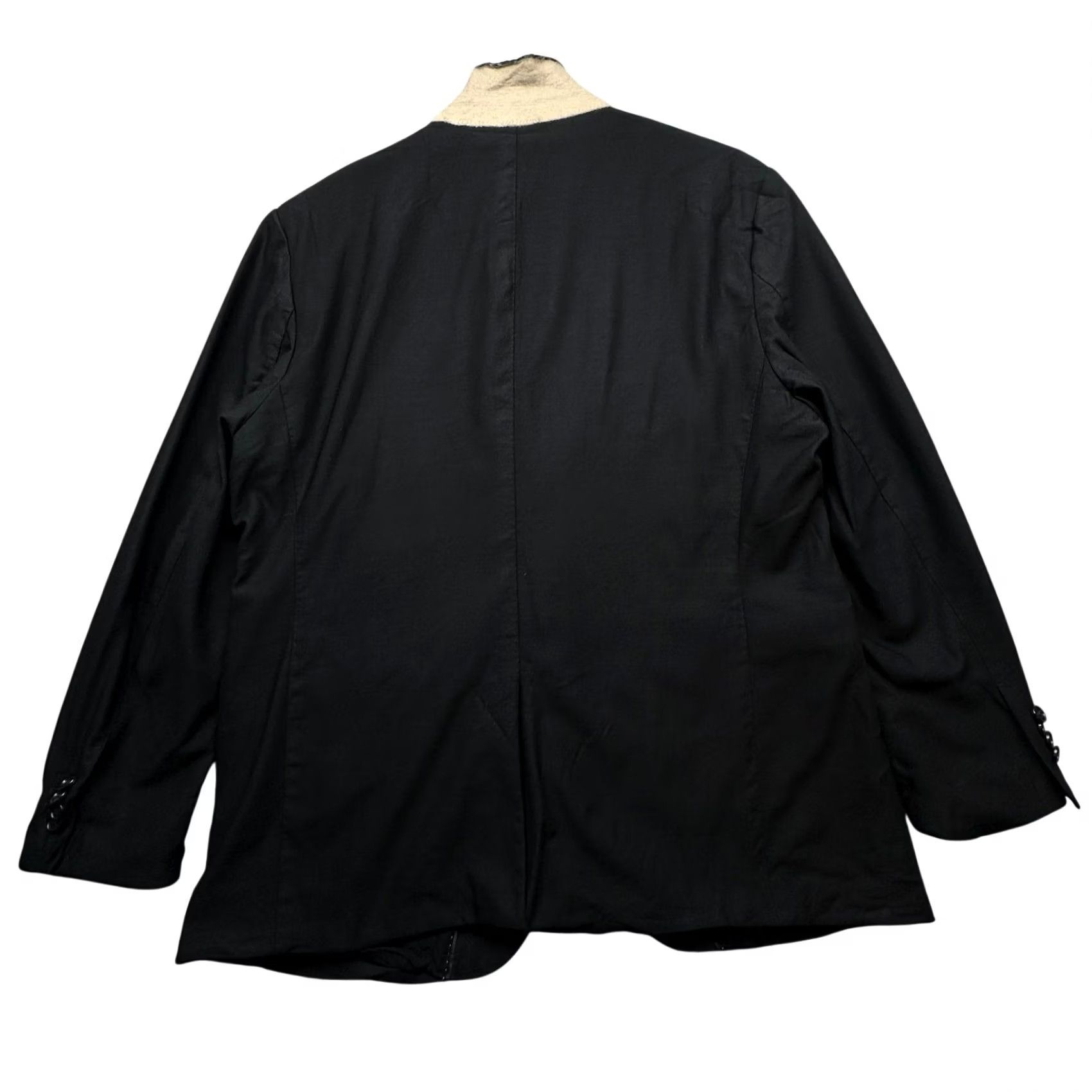 Banana Republic Banana Republic Signature Italian Hopsack Suit Jacket Mens 42 Short Black Wool Blazer 809131 Size US 42 / EU 58 - 2 Thumbnail