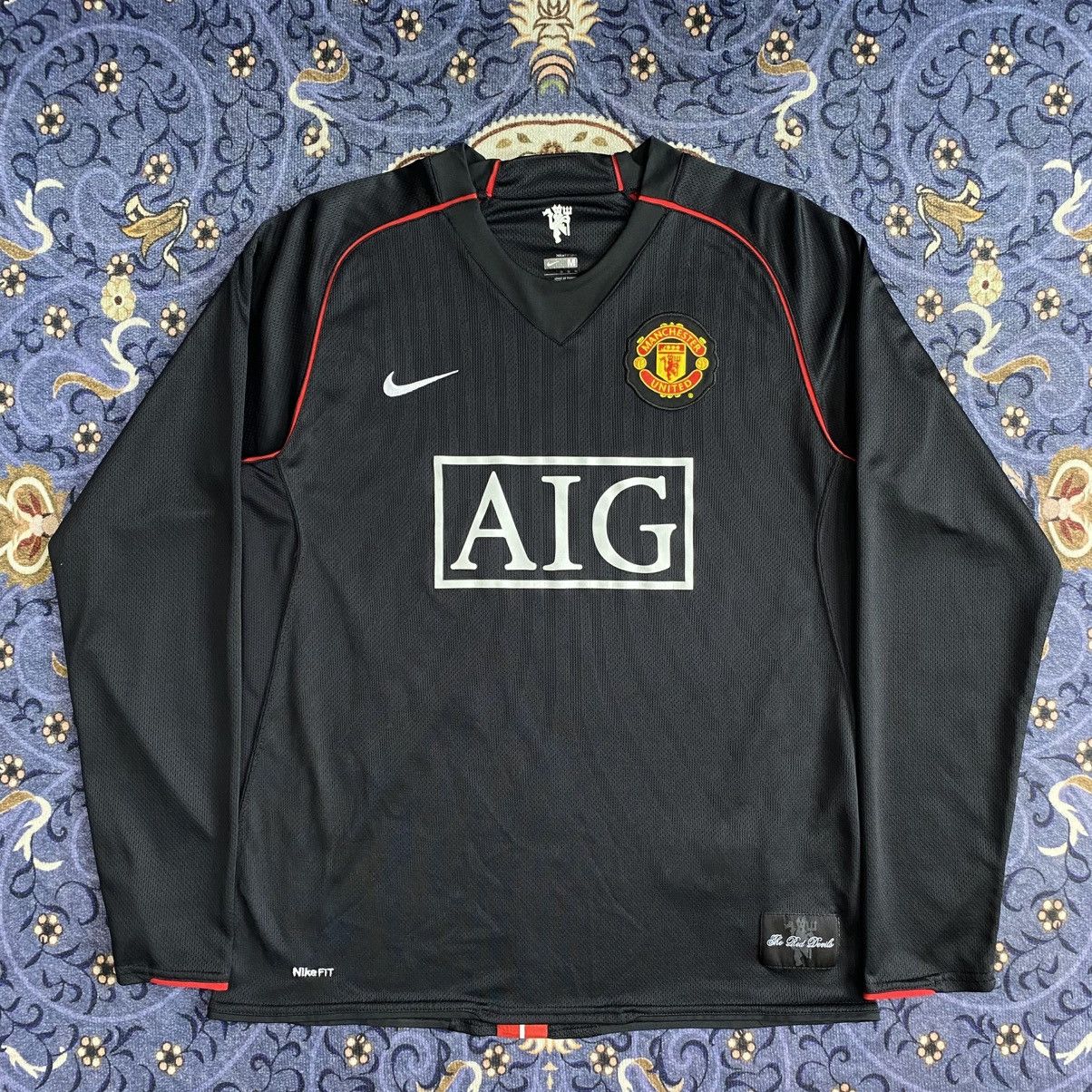 Nike × Vintage Vintage 2007/08 Nike Manchester United Away Jersey Size US M / EU 48-50 / 2 - 1 Thumbnail