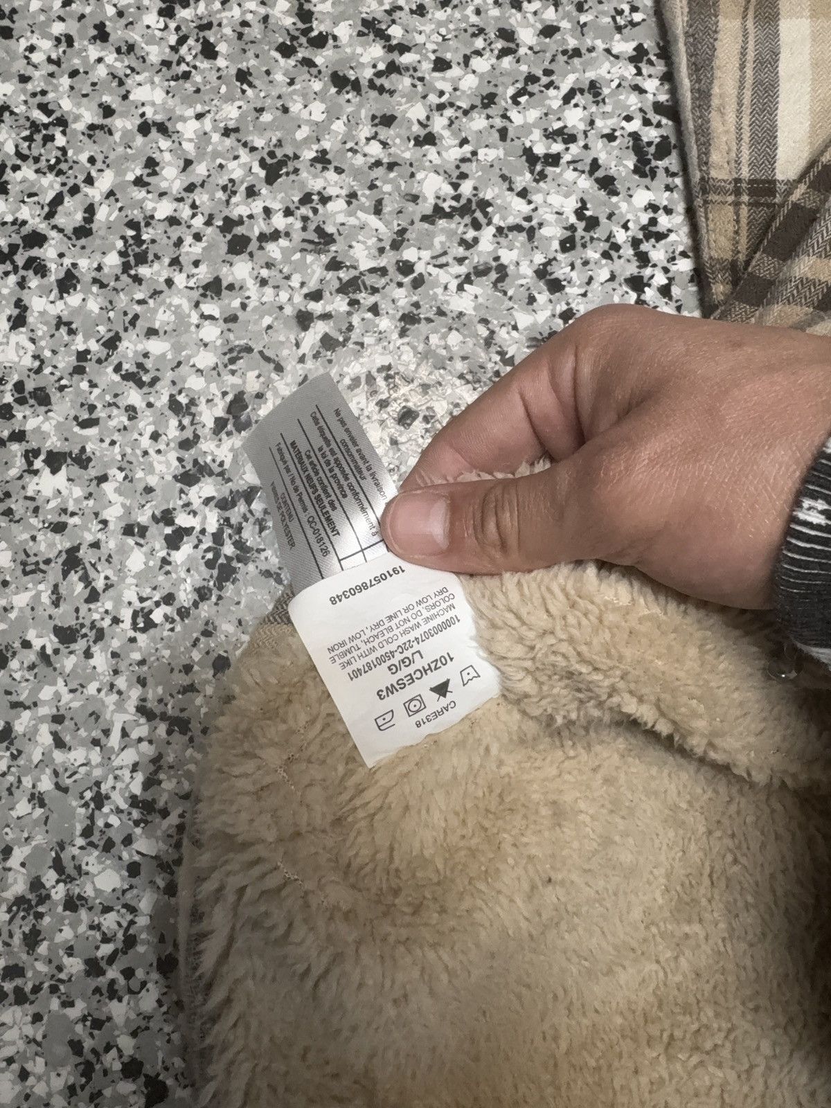 Billy Hill 2021 Billy Hill Wranglers Brown Plaid Sherpa Flannel Size L Size US L / EU 52-54 / 3 - 8 Thumbnail