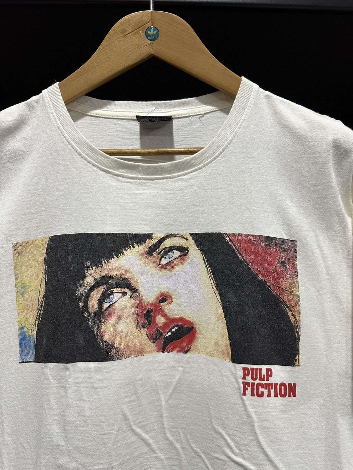 Anime Vintage Pulp Fiction Movie Faded Tee Size US L / EU 52-54 / 3 - 2 Thumbnail