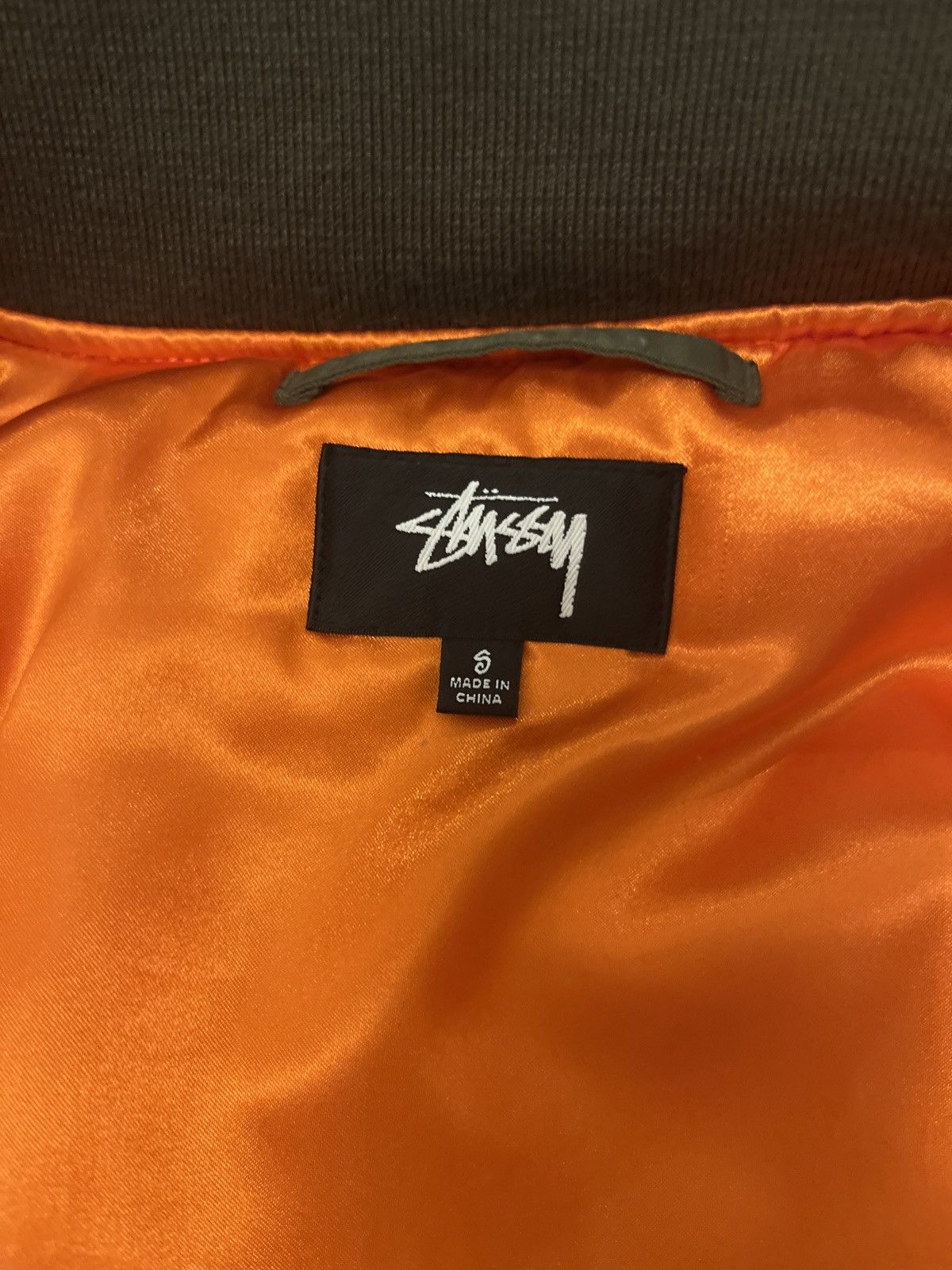 Comme des Garcons × Stussy CDG Stussy MA-1 Jacket Size US S / EU 44-46 / 1 - 4 Thumbnail