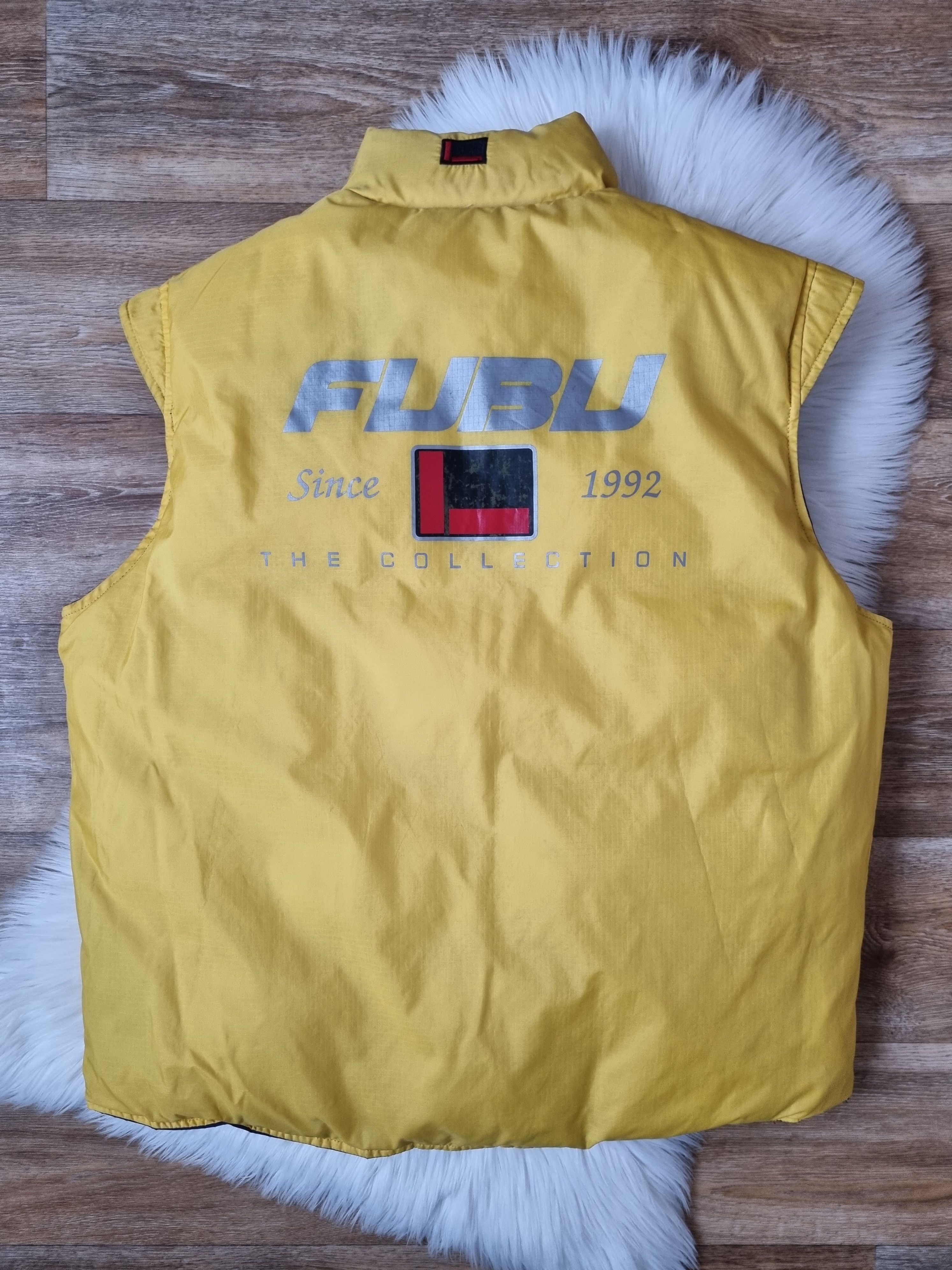 Fubu Vintage FUBU Reversible Puffer Vest, Hip Hop 90s Jacket Size US L / EU 52-54 / 3 - 10 Thumbnail