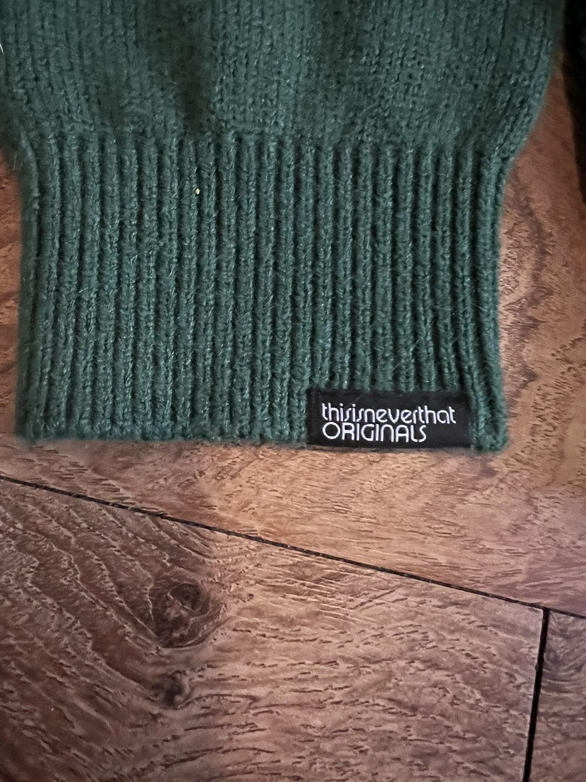 thisisneverthat Knit zip up jacket. Size US M / EU 48-50 / 2 - 5 Thumbnail