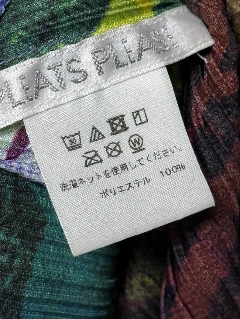 Issey Miyake Issey Miyake size:3 Brown totem mid-sleeved small skirt dr Size S / US 4 / IT 40 - 3 Thumbnail