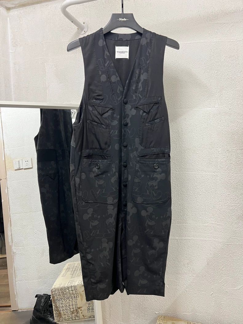 Takahiromiyashita The Soloist. The soloist size US 46 20SS Mickey One Piece jumpsuit 2504 Size US 30 / EU 46 - 2 Thumbnail