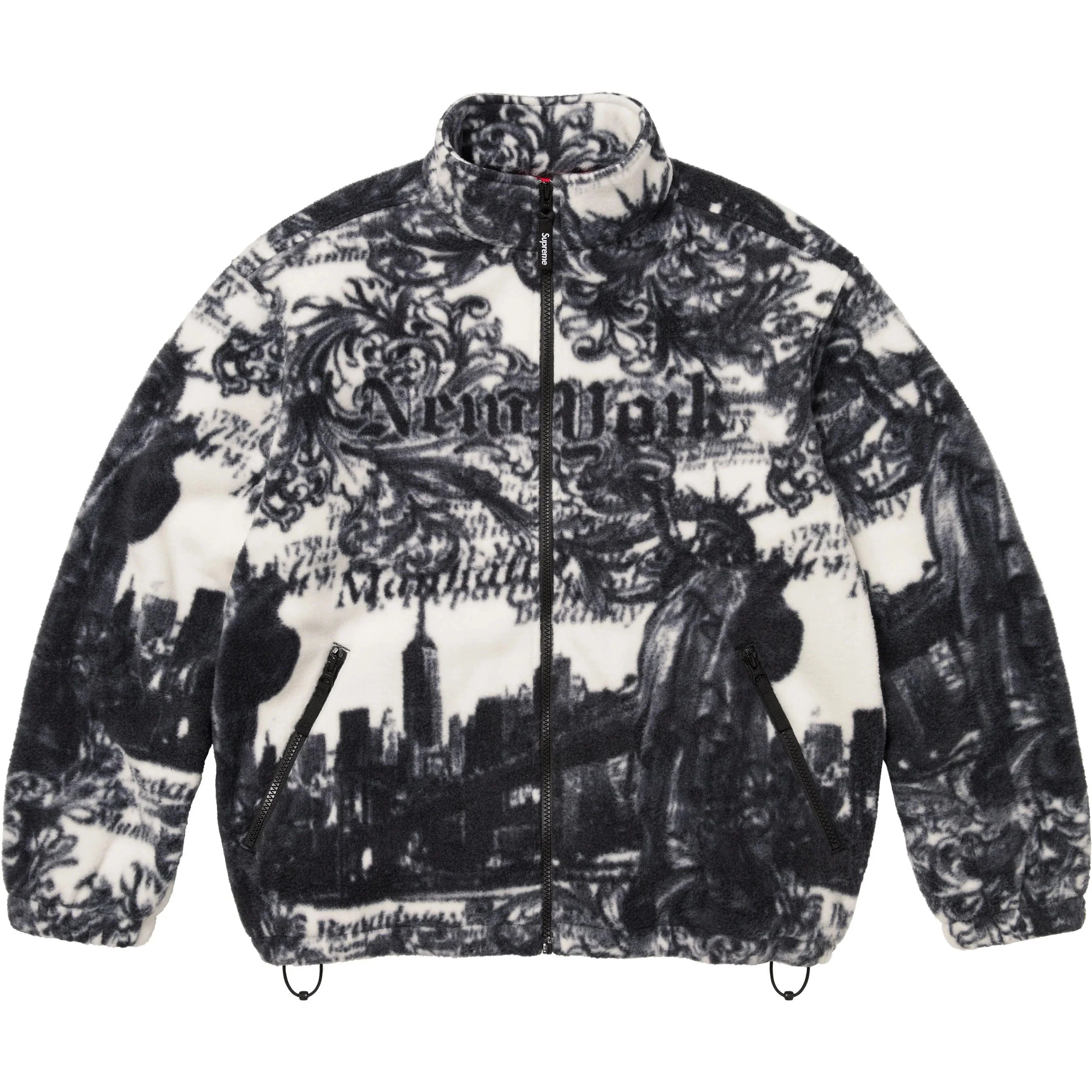 Supreme Supreme New York Fleece Jacket Size US XL / EU 56 / 4 - 1 Thumbnail