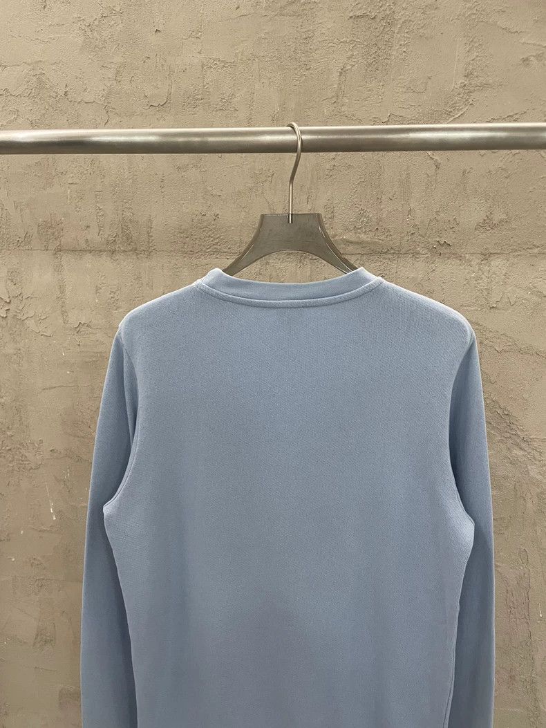 Other LOEWE Sky blue embroidered Logo round neck hoodie Size XS / US 0-2 / IT 36-38 - 4 Thumbnail