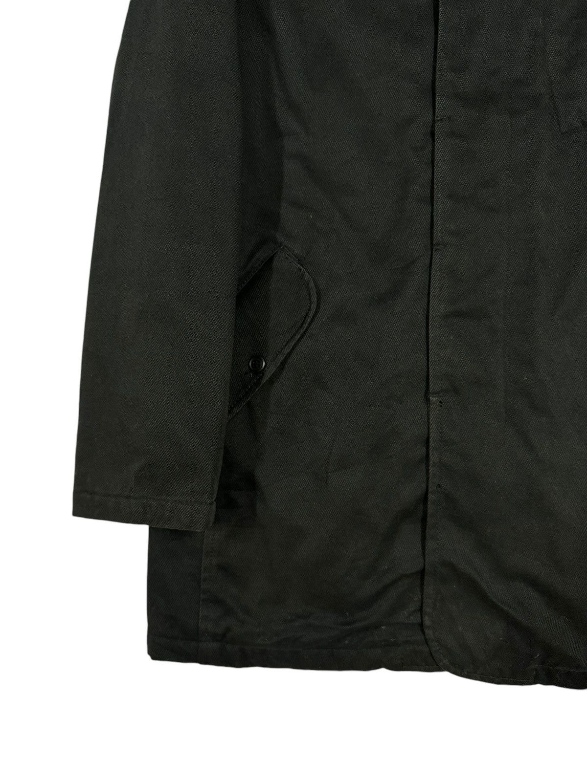 If Six Was Nine × PPFM × Vintage Vtg🔥Ppfm Buttoned Parka Black Jacket Hidden Pocket Size US L / EU 52-54 / 3 - 7 Thumbnail
