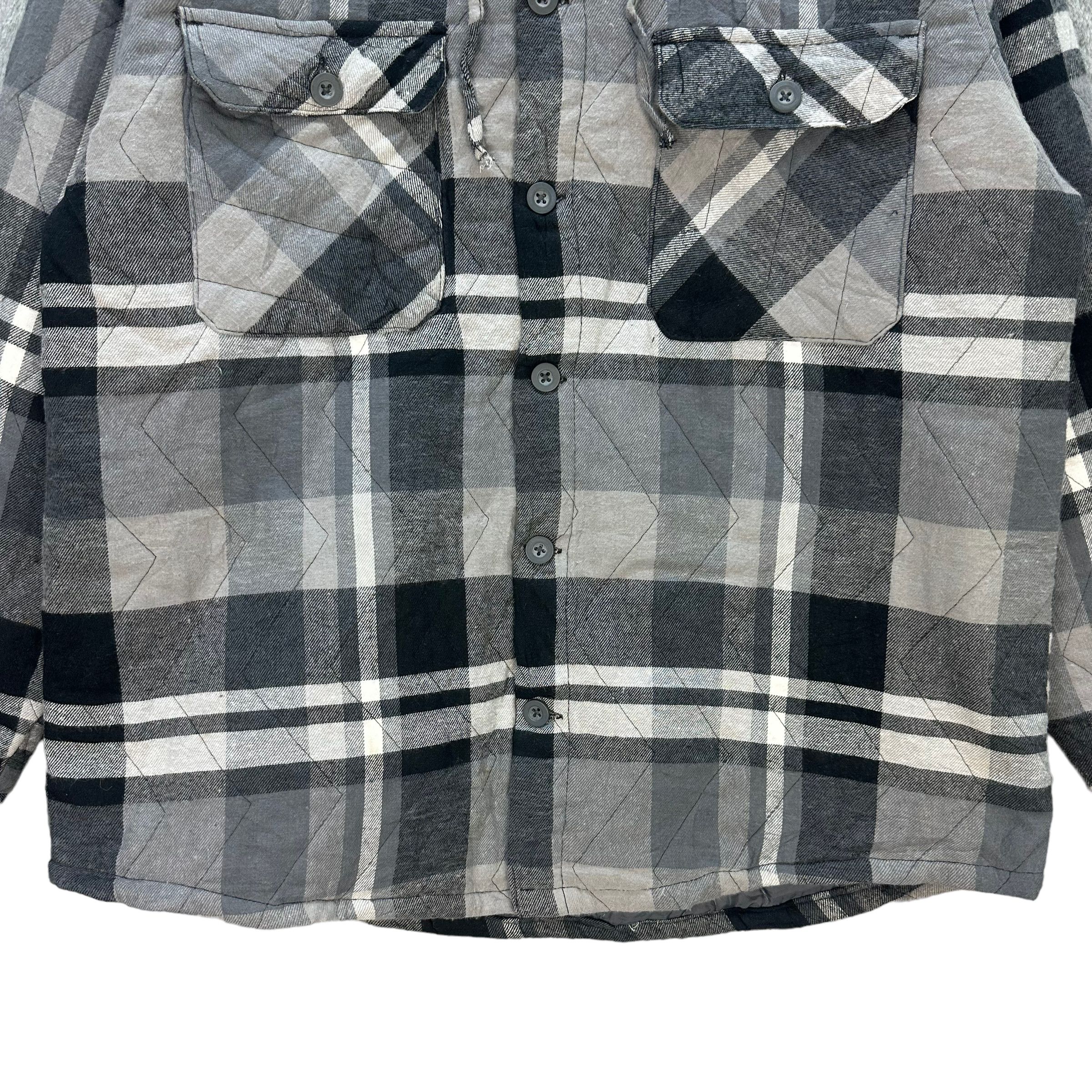 Flannel OCEAN PACIFIC CHECKED TARTAN HOODED JACKET #8819-003 Size US L / EU 52-54 / 3 - 3 Thumbnail