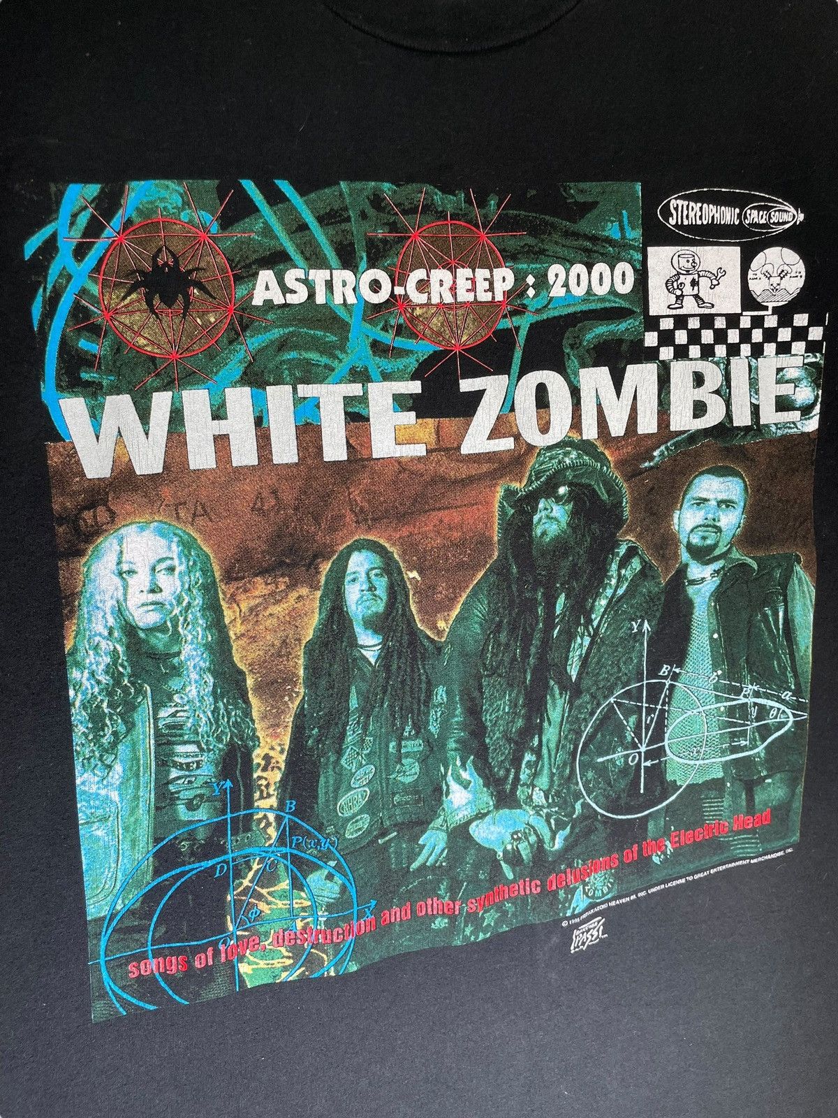 Band Tees × Vintage Vintage 95 White Zombie Tshirt XL Size US XL / EU 56 / 4 - 2 Thumbnail