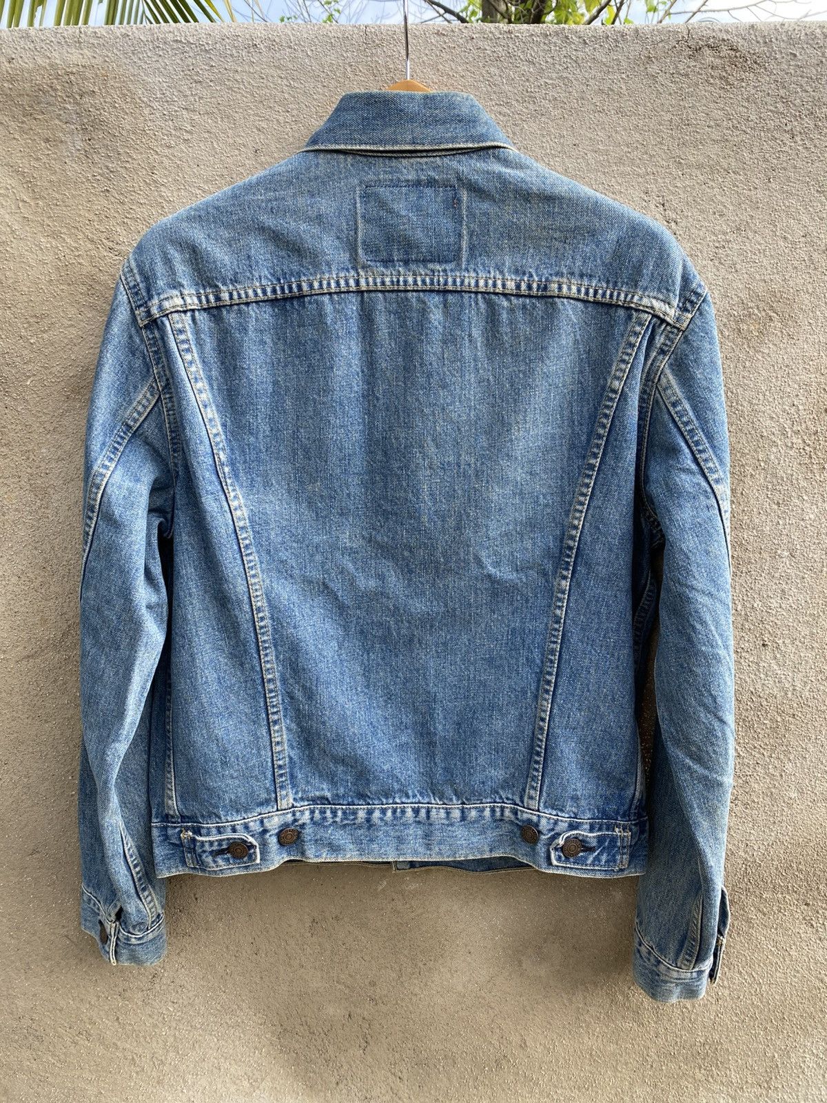 Levi's × Levi's Vintage Clothing × Vintage size 40 vintage levi's 71557 big E trucker denim jacket Size US L / EU 52-54 / 3 - 2 Thumbnail