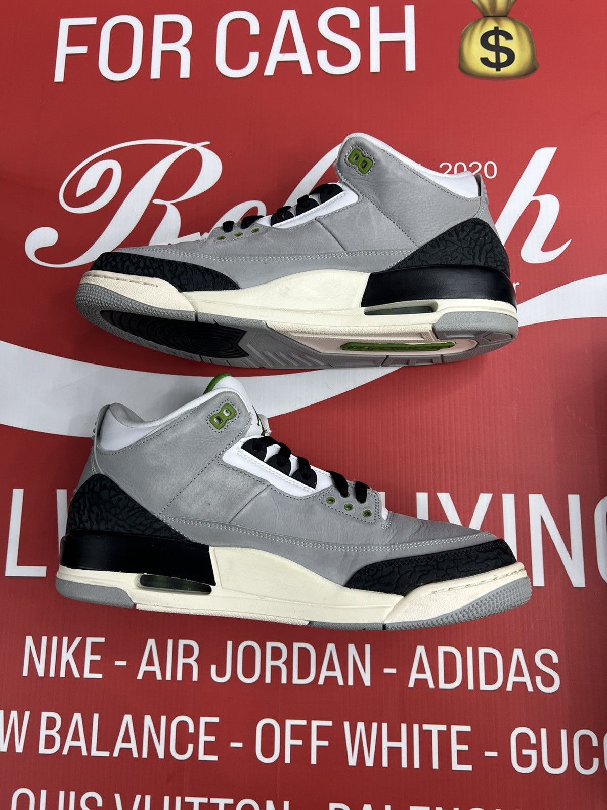 Jordan Brand Air Jordan 3 Chlorophyll Size 13 Size US 13 / EU 46 - 3 Thumbnail