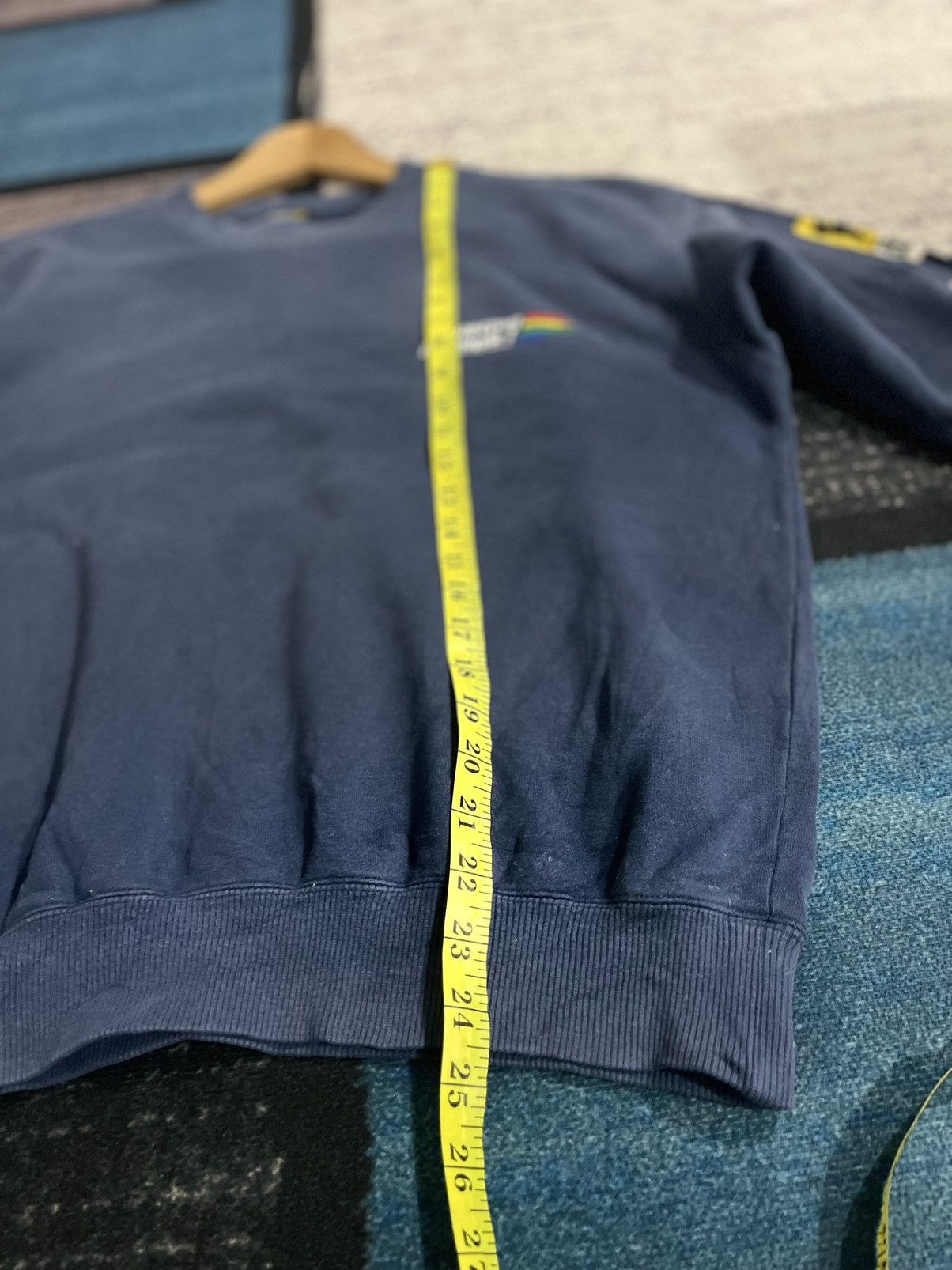 Benetton Vintage Benetton Formula 1 Racing Team Distressed Sweatshirt Size US L / EU 52-54 / 3 - 14 Thumbnail