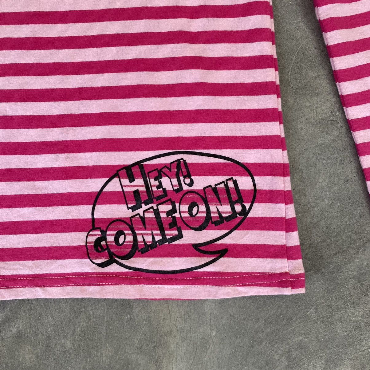 Hysteric Glamour 2000s Half Palu Vkei Style Stripe Lover Long Sleeve Shirt Size M / US 6-8 / IT 42-44 - 5 Thumbnail