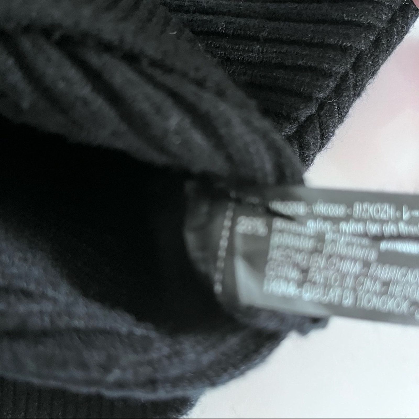 Zara Zara black knit ribbed bat sleeve sweater size Small Size S / US 4 / IT 40 - 8 Thumbnail