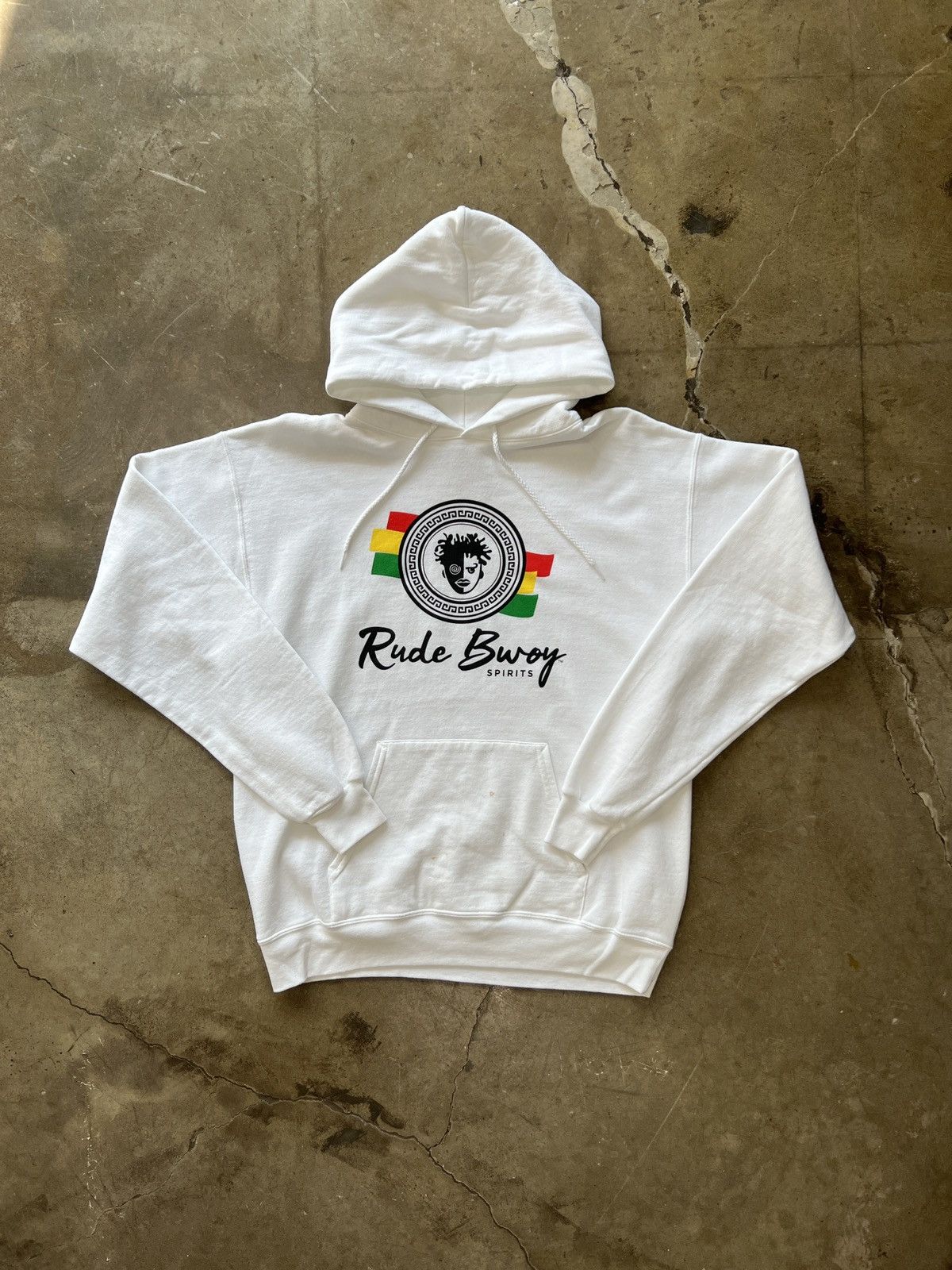 Vintage Rude Bwoy Spirits Promo Hoodie Medium Size US M / EU 48-50 / 2 - 2 Thumbnail