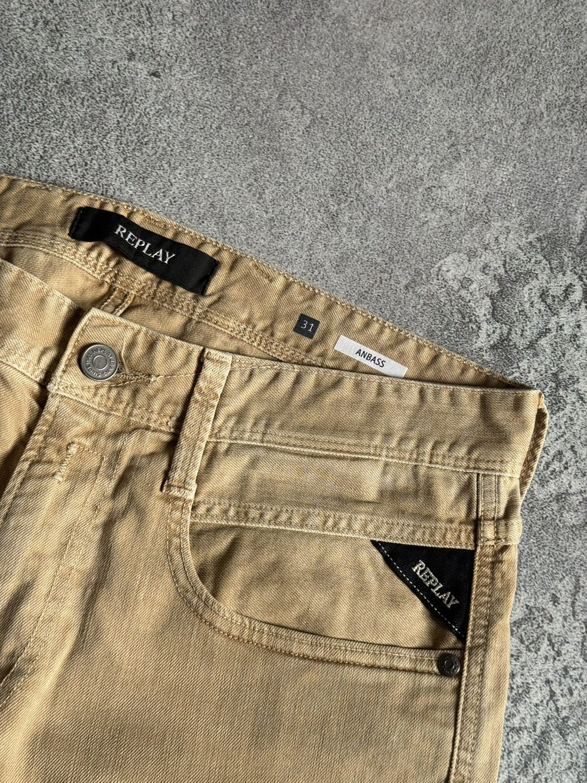 Replay Replay 31/30 Anbass denim pants jeans trousers 👖 casual Y2K Size US 31 - 10 Thumbnail