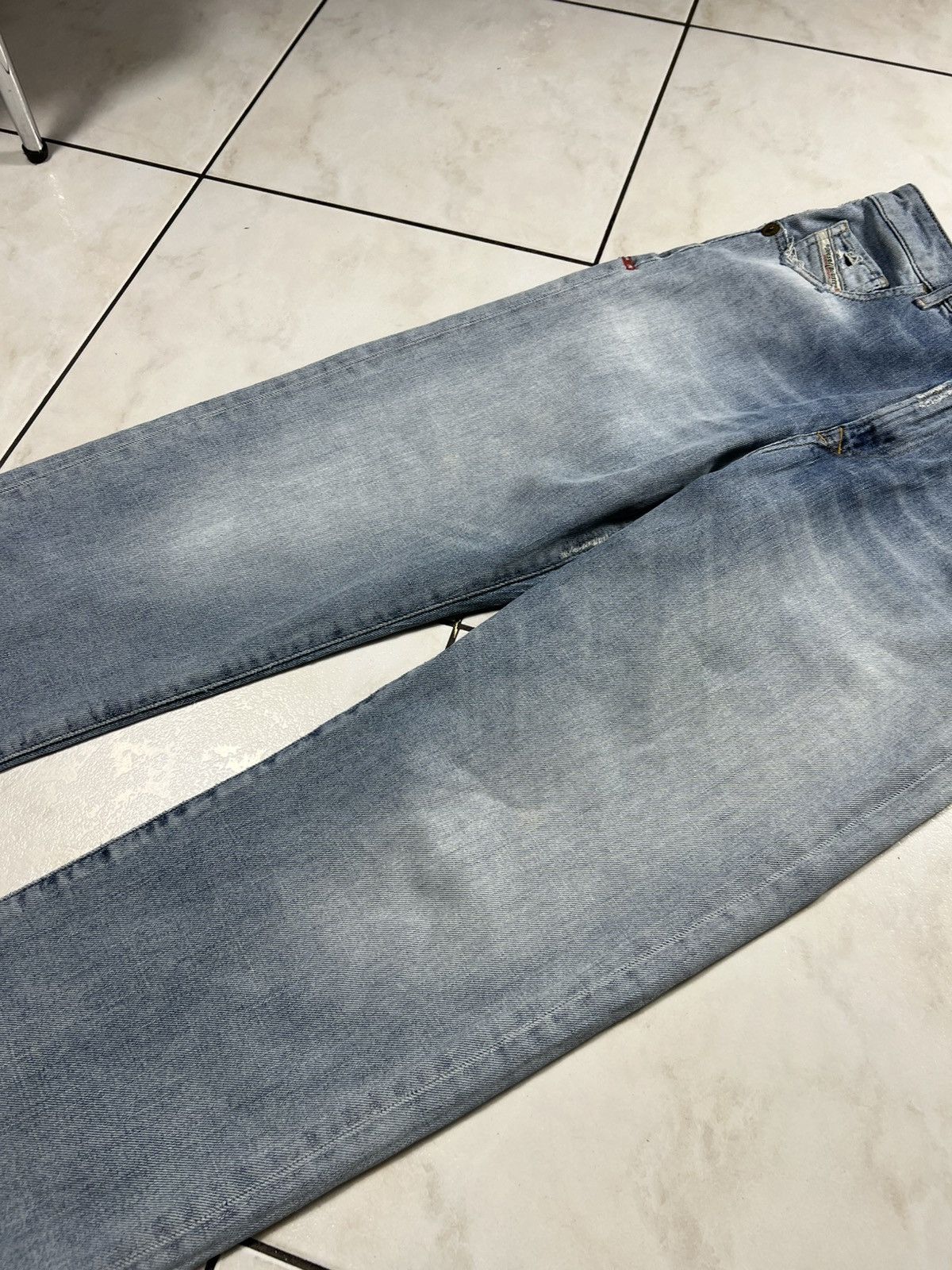 Diesel Vintage Diesel D-reggy y2k washed distressed denim jeans Size 27" / US 4 / IT 40 - 9 Thumbnail