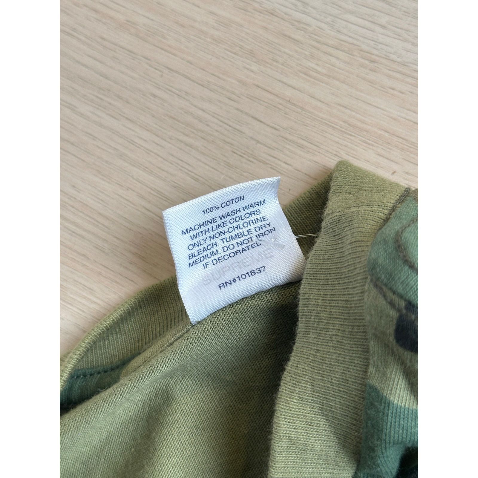 Supreme Supreme Futura Logo Tee Woodland Camo - Size M - NEW Size US M / EU 48-50 / 2 - 8 Thumbnail