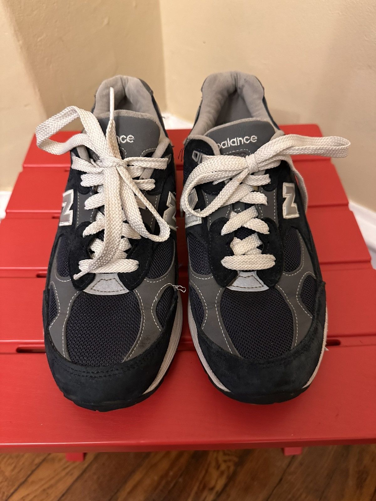 New Balance New Balance 992 Women's Sneakers Blue & Grey Size US 7.5 / IT 37.5 - 3 Thumbnail