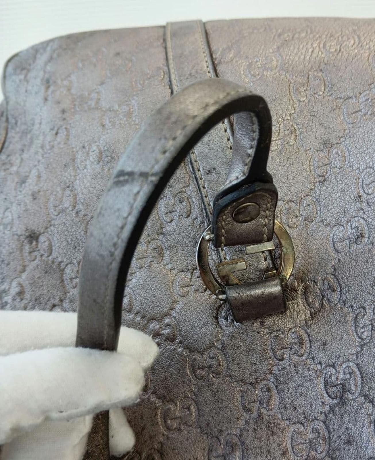 Gucci Gucci - Metallic Monogram Tote Bag Size ONE SIZE - 8 Thumbnail