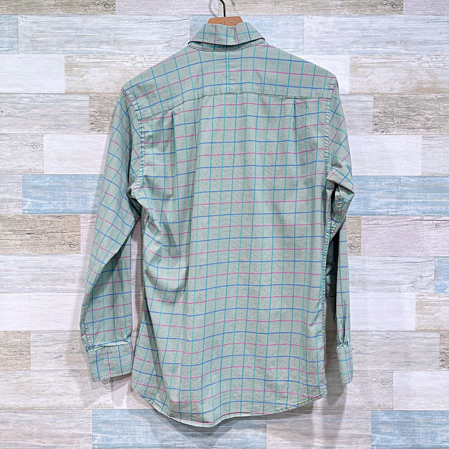 Southern Tide Southern Tide Grid Check Button Down Shirt Green Cotton S Size US S / EU 44-46 / 1 - 3 Thumbnail