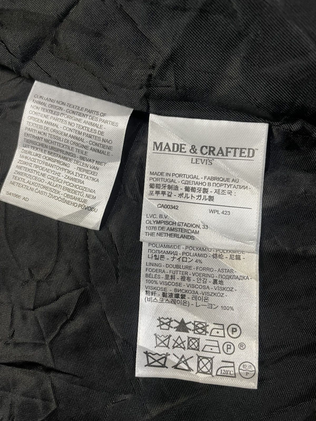 Levi's Made & Crafted Levis Made & Crafted Wool Jacket Blue Denim Size US M / EU 48-50 / 2 - 10 Thumbnail