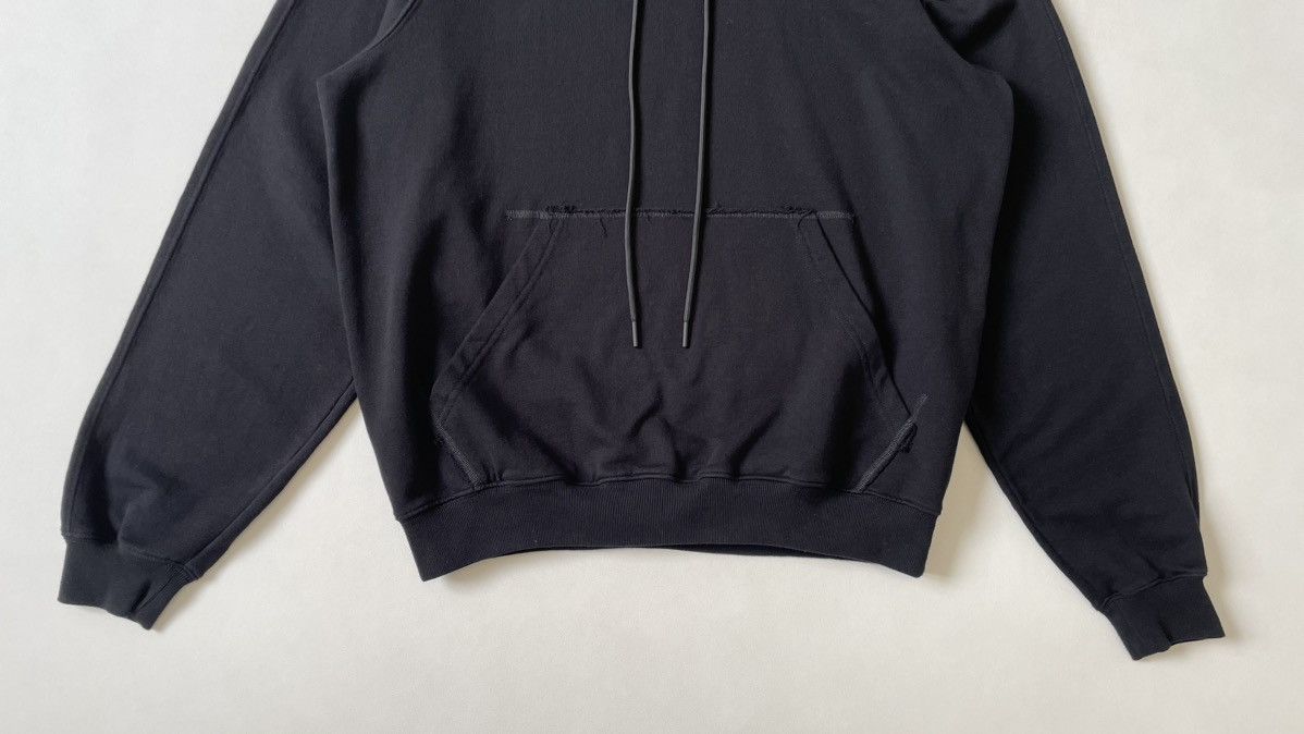 Kusikohc Black Cotton ‘Flower Men’ Hoodie Size US M / EU 48-50 / 2 - 6 Thumbnail