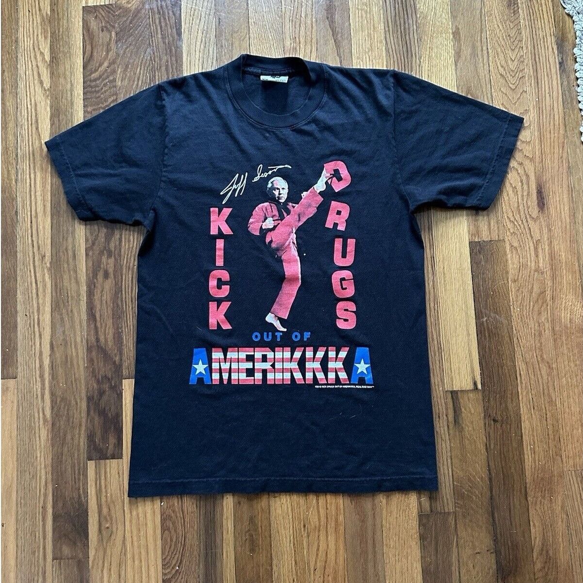 Real Bad Man Jeff Sessions Kick Drugs Out Of Amerikkka Tee Shirt Size XL Size US S / EU 44-46 / 1 - 1 Thumbnail