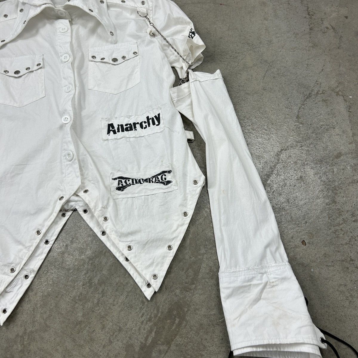 Japanese Brand × Seditionaries ACDC Rag - Bondage Shirt Size US M / EU 48-50 / 2 - 20 Thumbnail