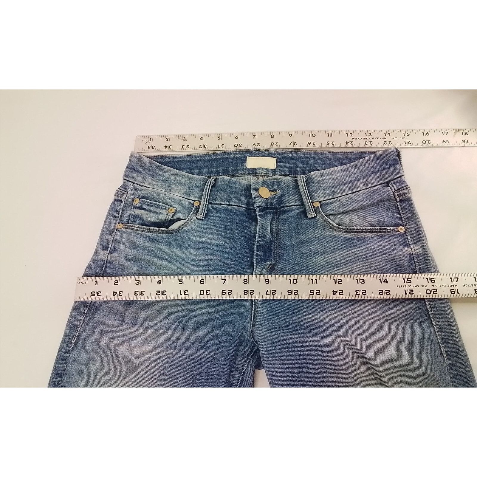 MOTHER Mother Denim Jeans Women's 27" The Looker Medium Wash Size 27" / US 4 / IT 40 - 6 Thumbnail