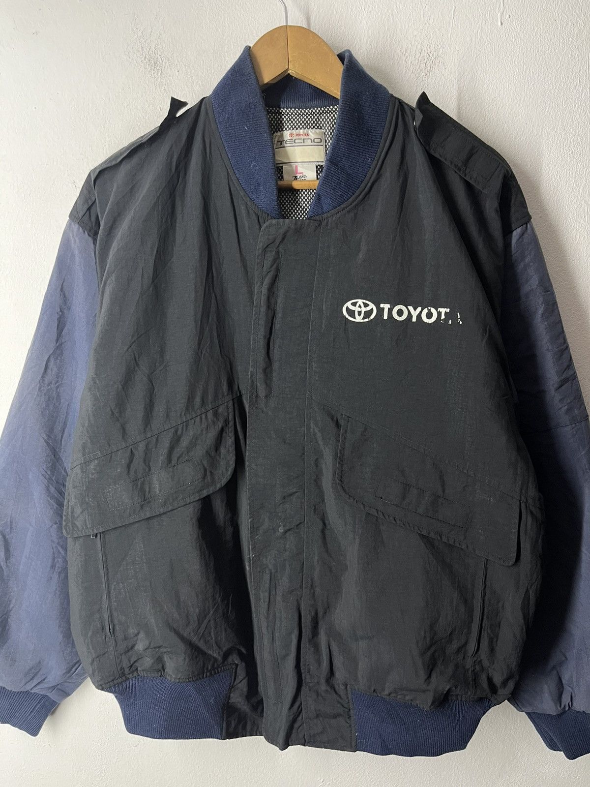 Sports Specialties VINTAGE TOYOTA TECHNO THREE MONKEY SPORT SPECIALITIES JACKET Size US L / EU 52-54 / 3 - 4 Thumbnail
