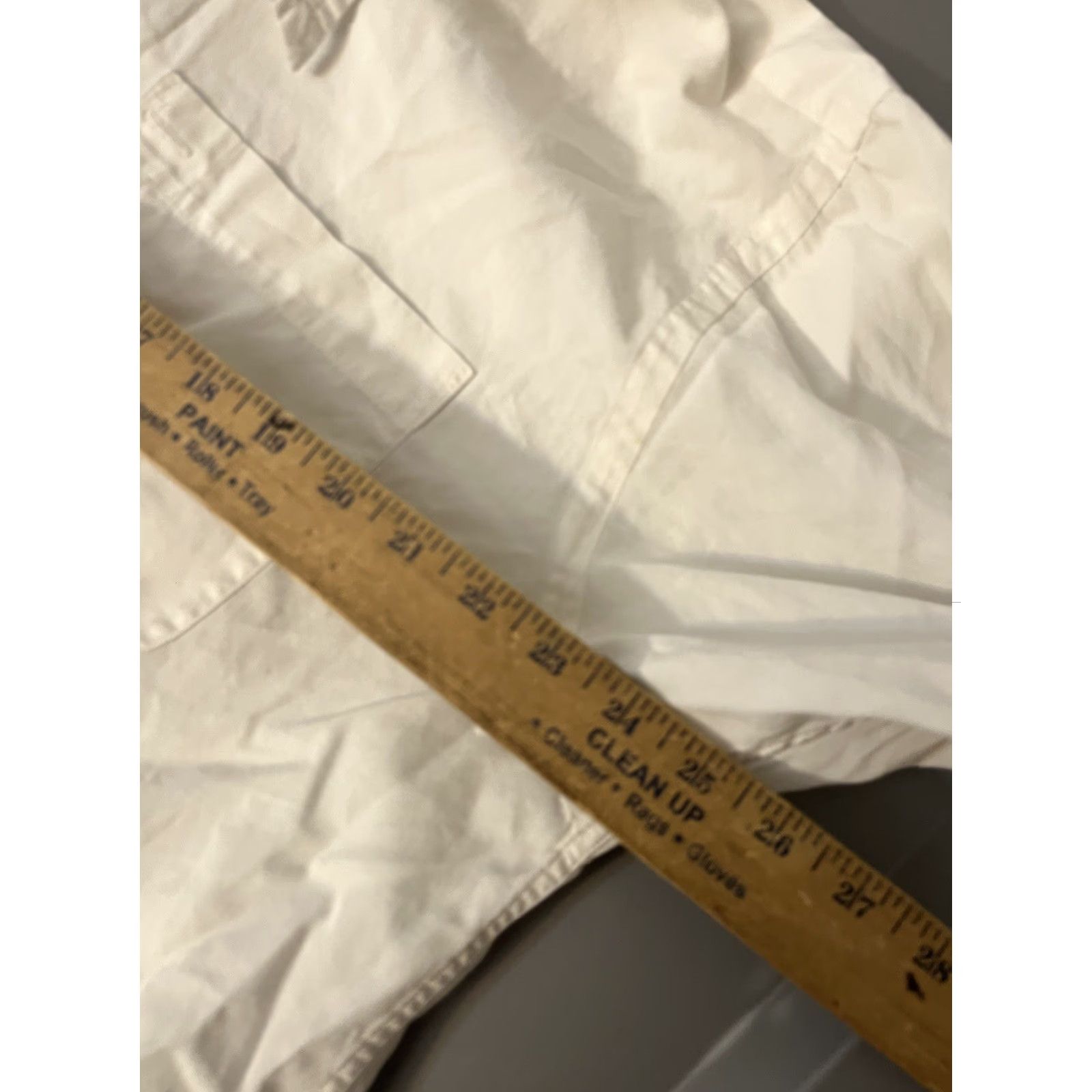 Nautica Nautica Shirt XL White Cotton Button-Up Collared Mens Regular Size US XL / EU 56 / 4 - 5 Thumbnail