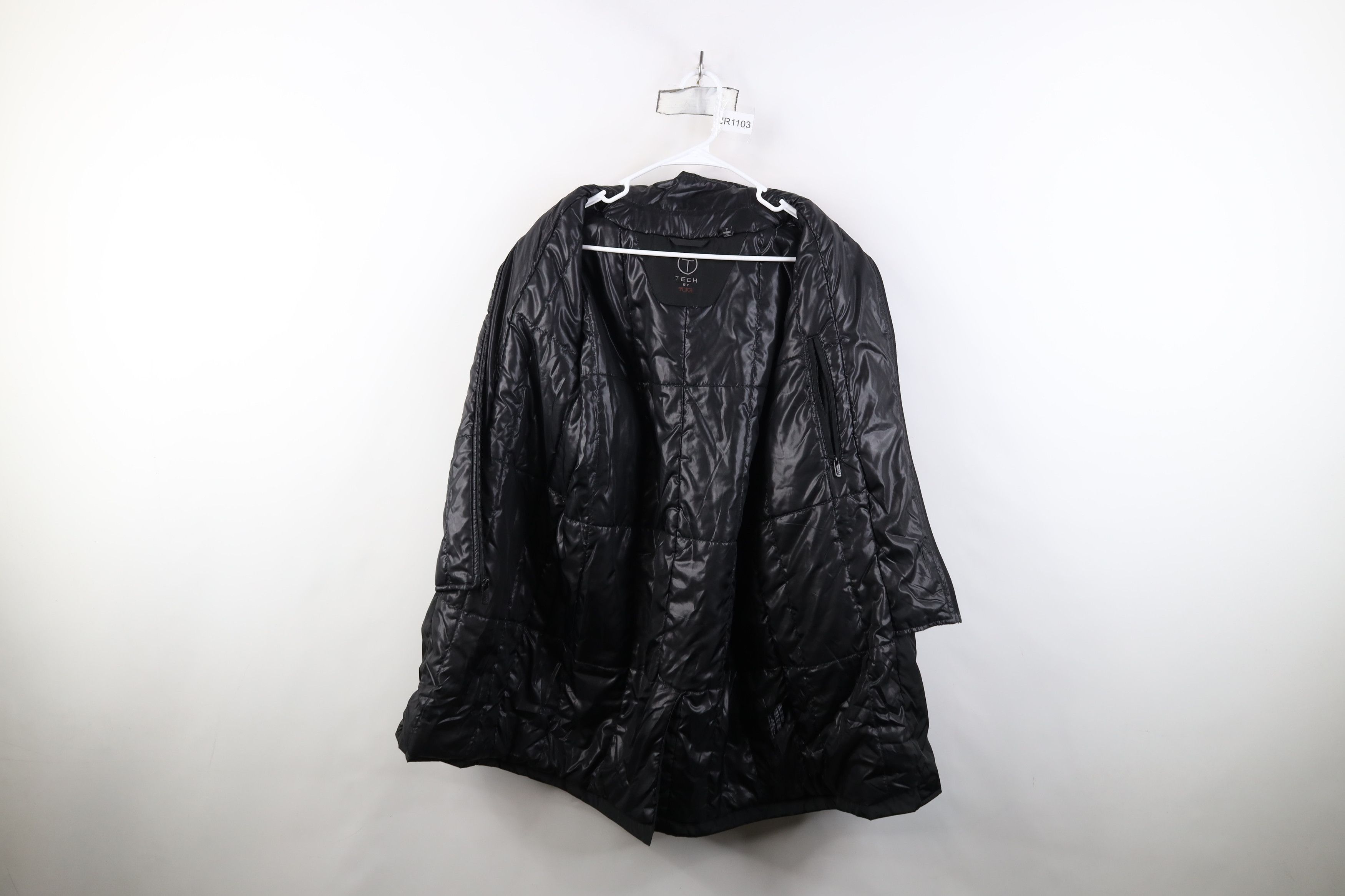 Tumi Tumi Quilted Bib Commuter Full Zip Coat Jacket Black Size US S / EU 44-46 / 1 - 10 Thumbnail