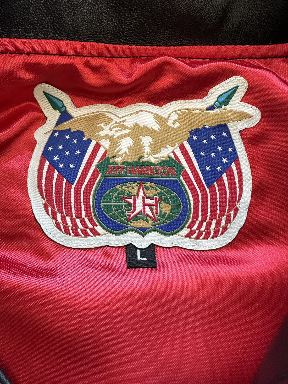 Jeff Hamilton Jeff Hamilton Tyrese Haliburton KFC Leather Jacket Sz Large Size US L / EU 52-54 / 3 - 6 Thumbnail