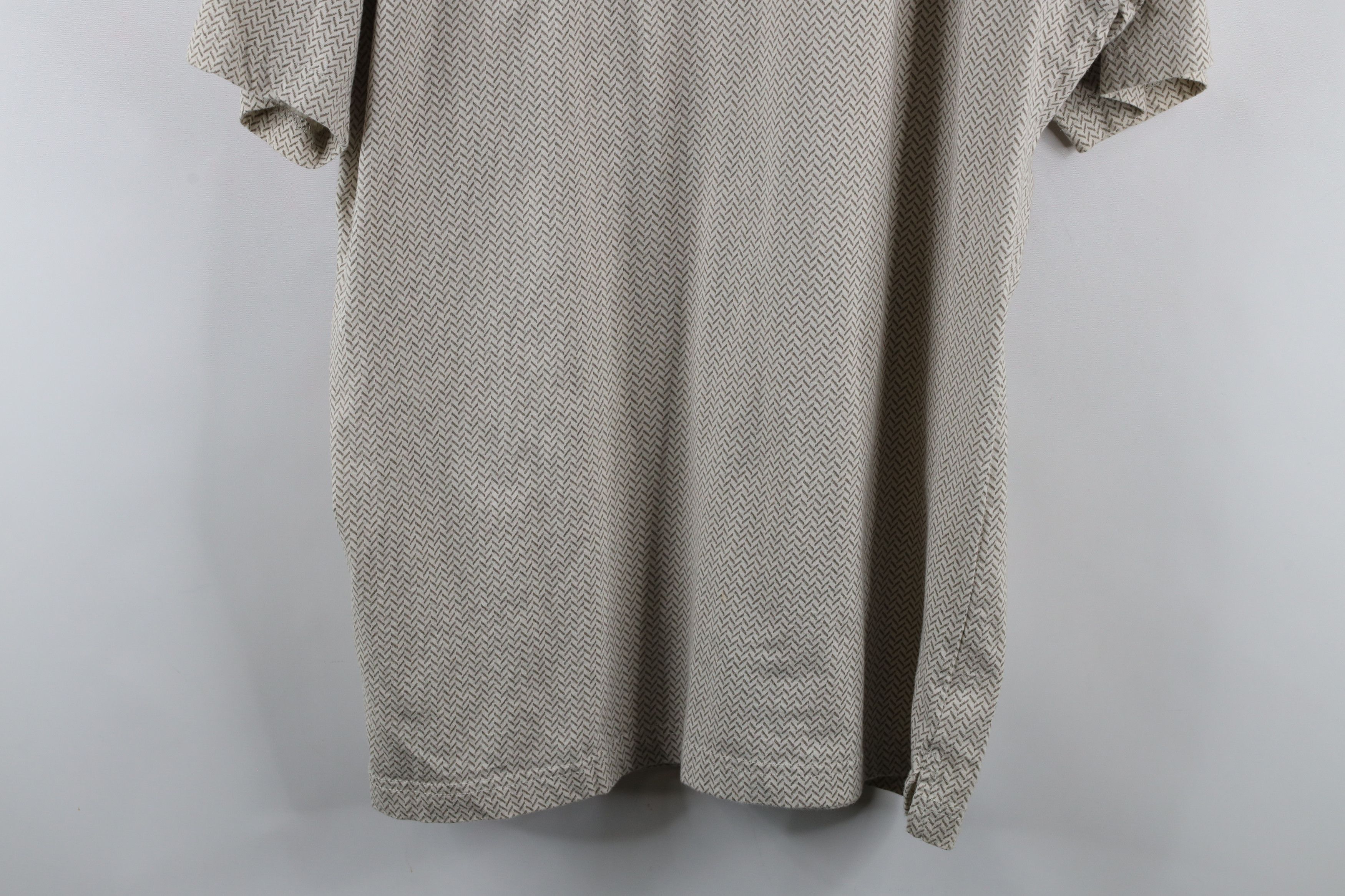 Vintage Vintage 90s Streetwear Herringbone Collared Golf Polo Shirt Size US L / EU 52-54 / 3 - 8 Thumbnail