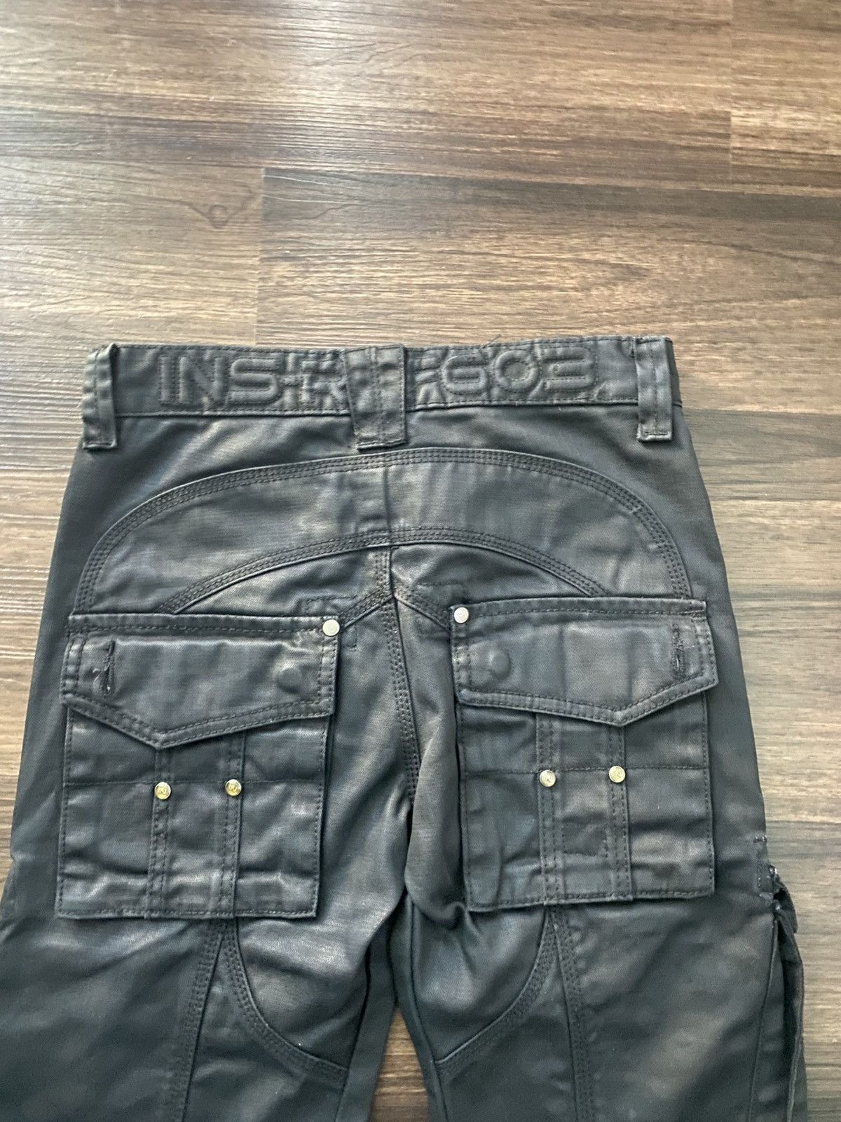 Other Waxed Black Biker Denim Size US 30 / EU 46 - 5 Thumbnail