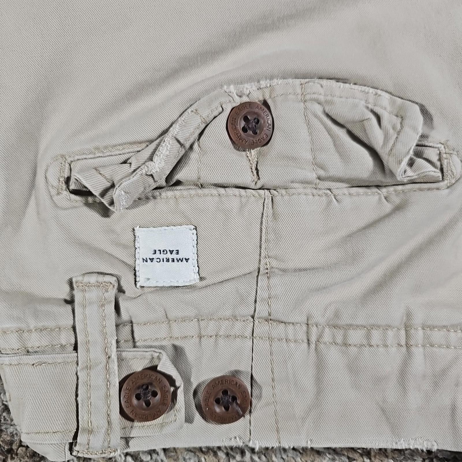American Eagle Outfitters American Eagle Flex Cargo Shorts Sz 28 Size US 28 / EU 44 - 9 Thumbnail