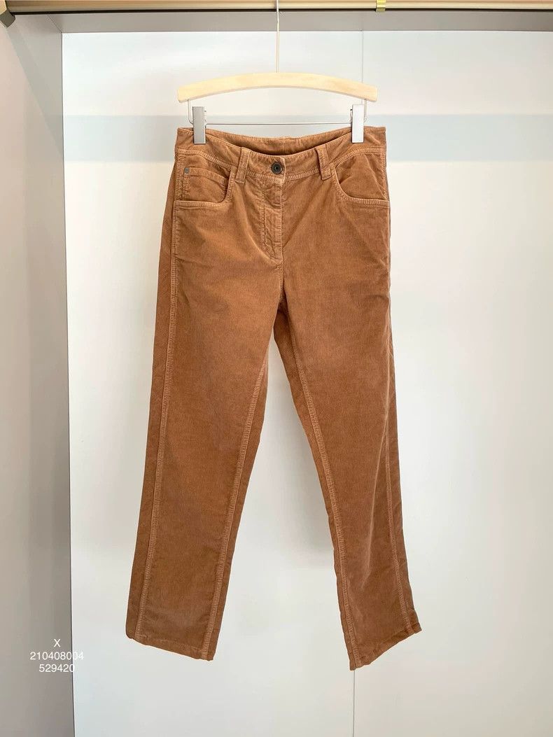Brunello Cucinelli Brunello Cucinelli Beaded Casual Pants - dmc Size US 31 - 1 Thumbnail