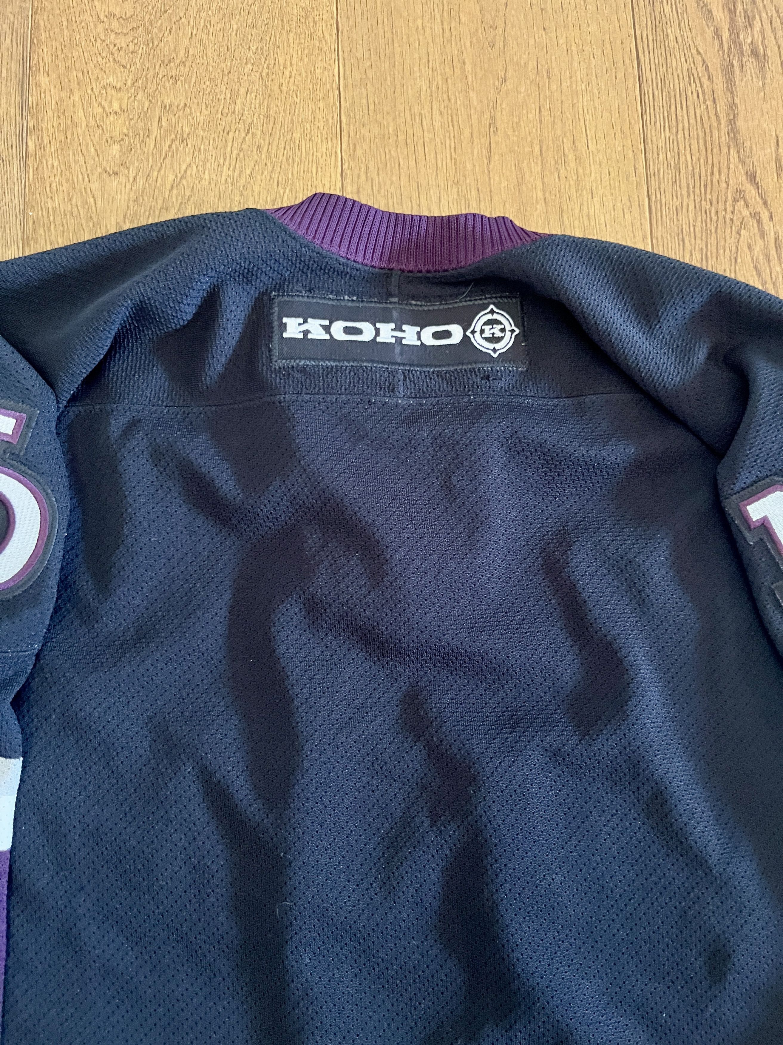 Vintage Authentic On Ice Koho Mighty Ducks Jersey 52 Pro Fight Strap Size US XL / EU 56 / 4 - 6 Thumbnail