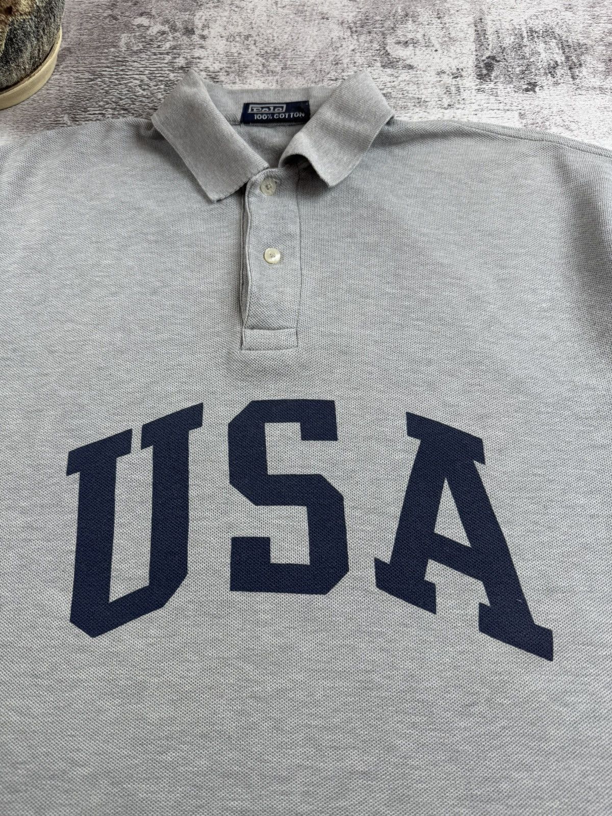 Polo Ralph Lauren 90S Polo Ralph Lauren USA 1993 PRL Cotton Retro T Shirt Tee Size US XL / EU 56 / 4 - 7 Thumbnail